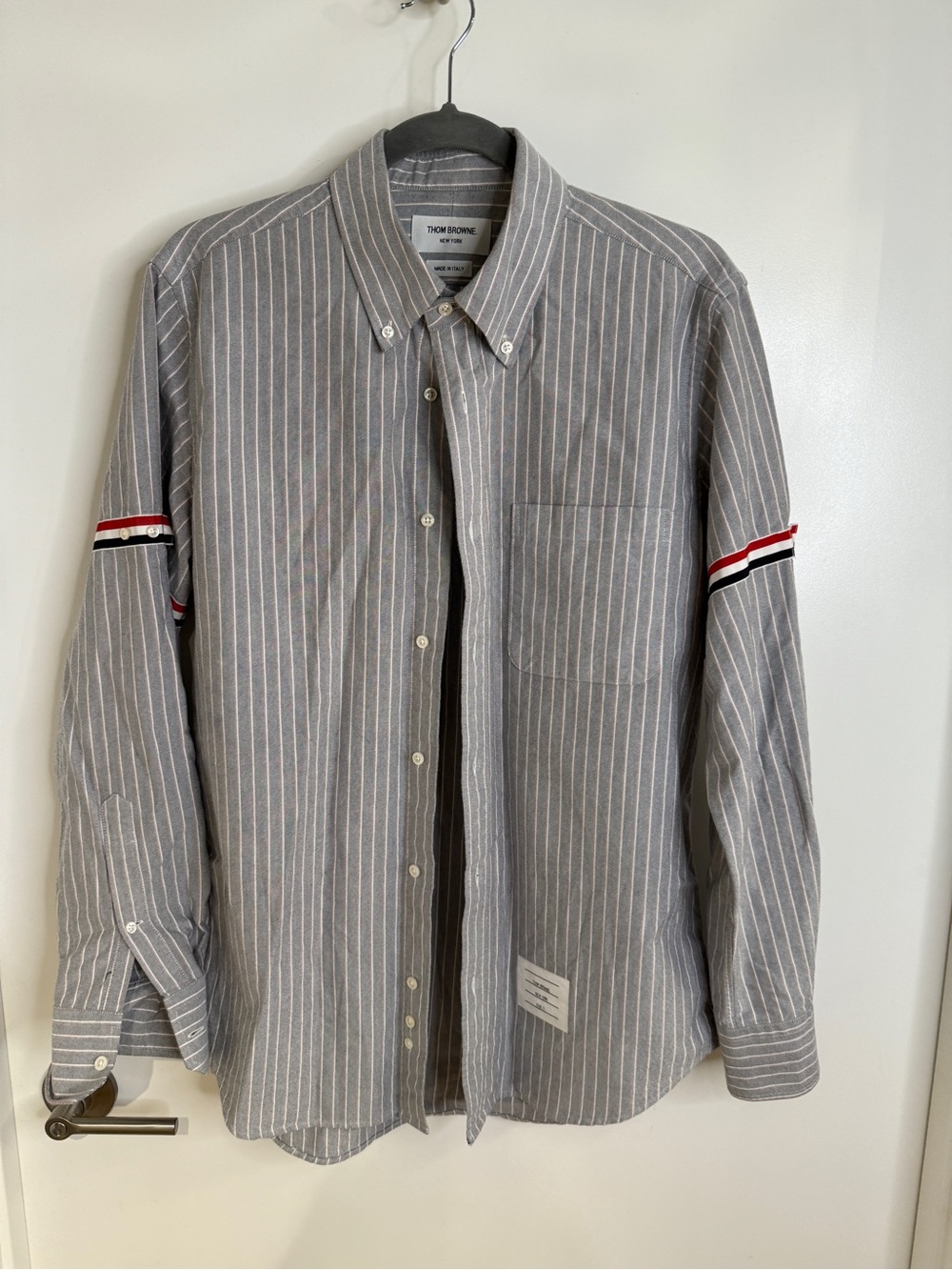 Thom Browne Gray Shirt, read comments